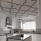 Ekena Millwork 33W x 33H x 38T Small May Decorative Fretwork Wood Ceiling Panels, Walnut CELW33X33X0375MAYWA - alternate 7